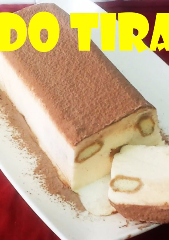 Una foto de Helado tiramisú