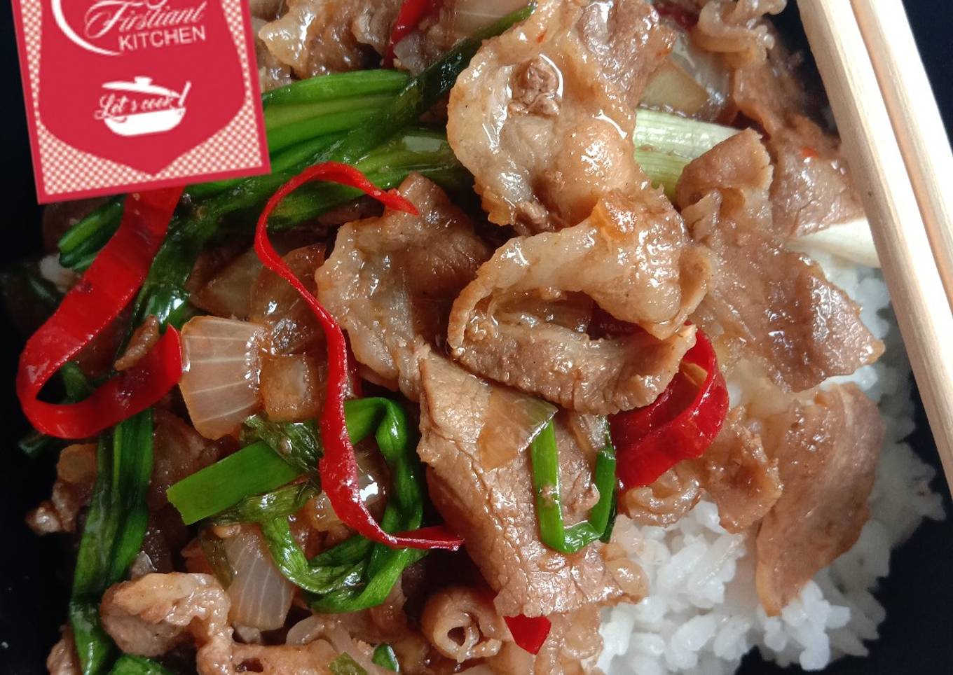 386. Rice Bowl Blackpepper Beef Shortplate Ala Resto