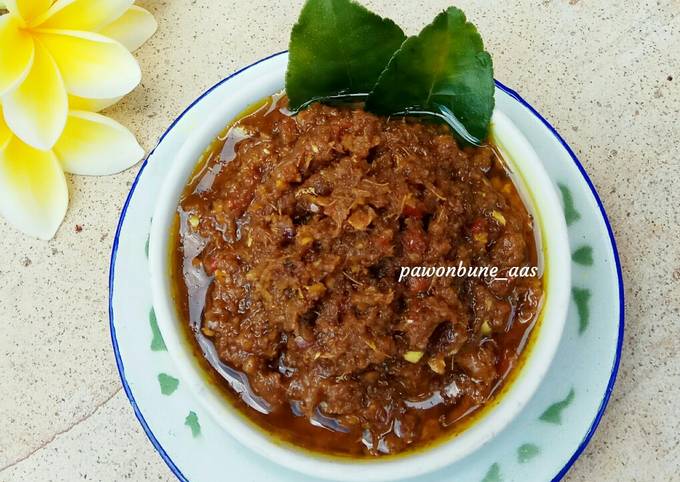 Bumbu Genep (u/ Sayur Urap, Sate Lilit, Telur Rebus Bumbu Genep)