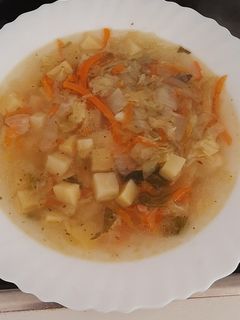 Una foto de Sopa de verduras casera