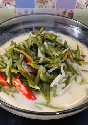 Foto resep Lodeh kacang panjang