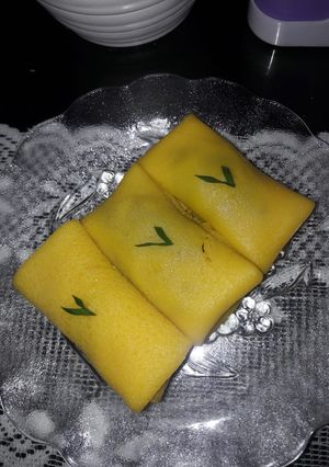 Foto resep Dadar gulung selai nanas