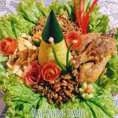 รูปของ Nasi Kuning Simpel