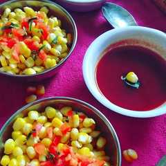 જૈન મસાલા કોર્ન (Jain Masala Corn Recipe In Gujarati) रेसिपी मुख्य फोटो