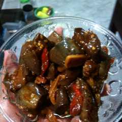 รูปของ Tumis terong ungu sederhana