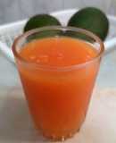 Jugo surtido de papaya y tangelo