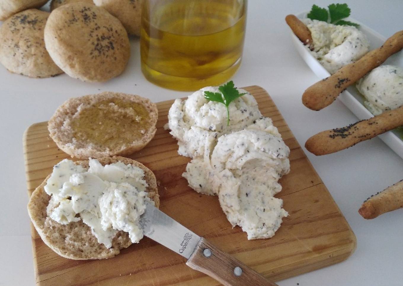 Paté de queso curado