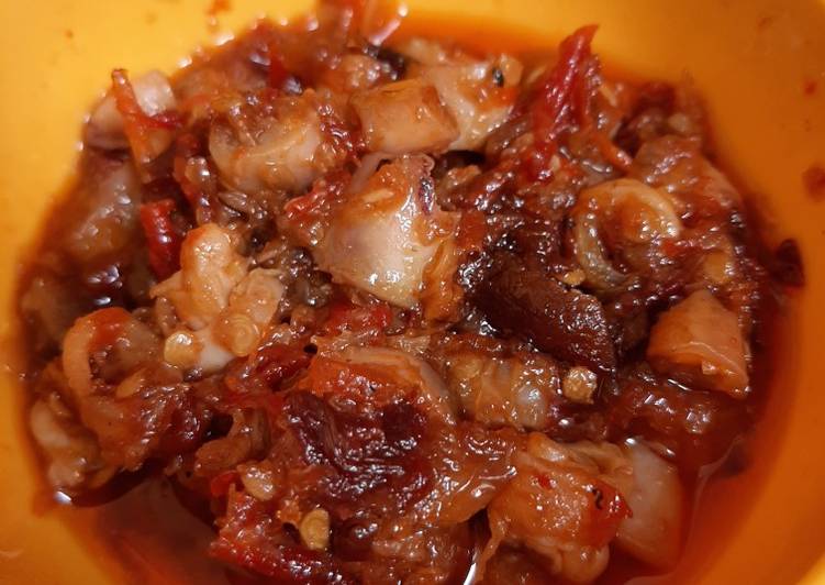 Resep Sambal Baby Cumi Anti Gagal