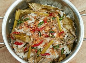 Foto resep Nasi liwet teri