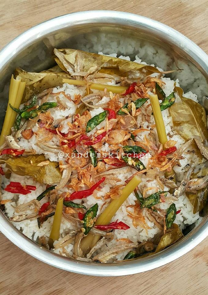 Foto resep Nasi liwet teri