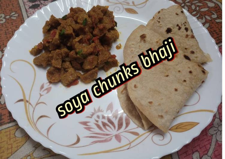 Recipe of Award-winning Soya chunks Bhaji