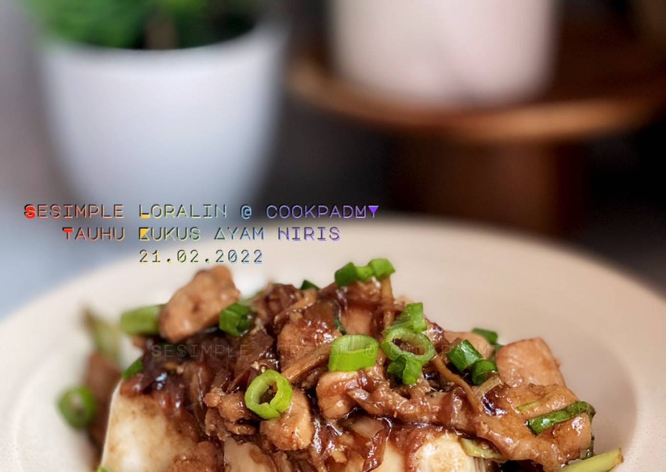 Tauhu Kukus Ayam Kikep