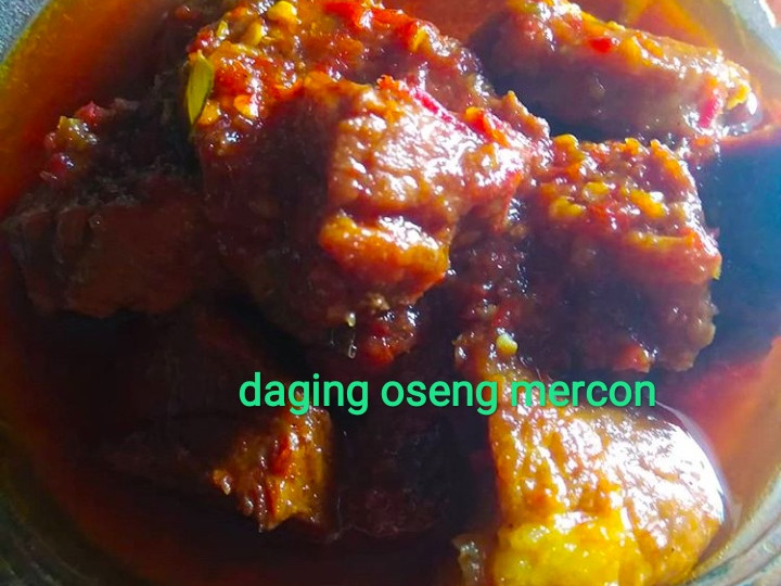 Resep Oseng daging mercon Murah