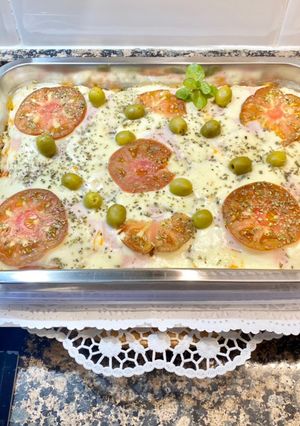 Foto principal de Pizza con masa blanda, sin gluten