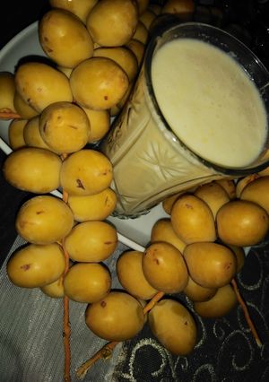 صورة لوصفة عصير الرطب او البلح صحي 💯 بدون سكر