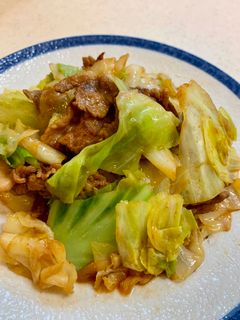 Foto resep Tumis Kubis dan Daging rasa Schezuan