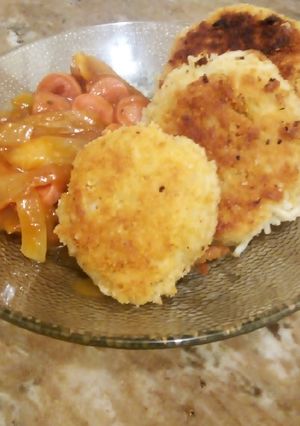 Una foto de Croquetas de pasta