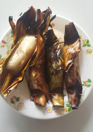 รูปของ ข้าวเหนียวปิ้ง