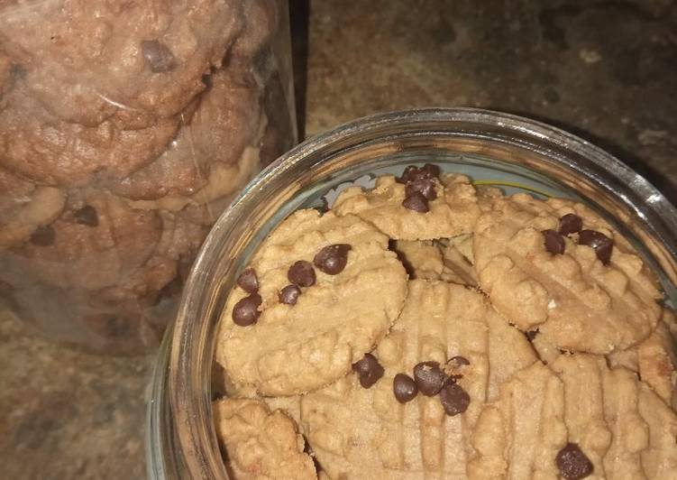 Resep Cookies coklat irit/ good time kw 😂😂😂 Anti Gagal