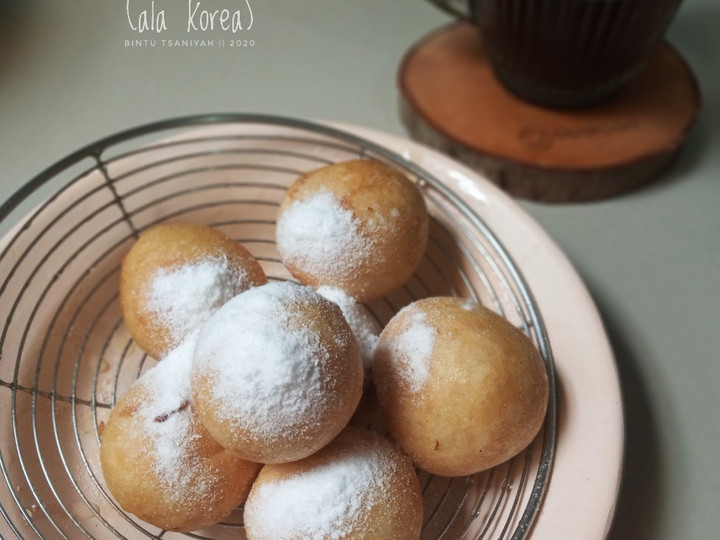 Wajib coba! Resep mudah memasak Donat Ketan (ala Korea) dijamin nikmat