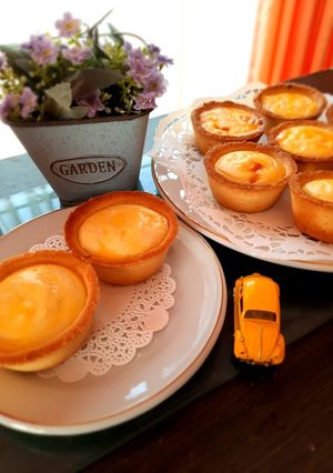 Foto resep Cheese Hokkaido Egg Tart 🍮