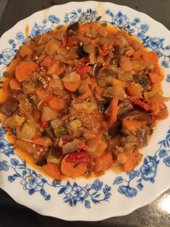 Una foto de Pisto de verduras