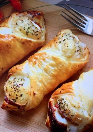 Une photo de Feuilletés de chèvre