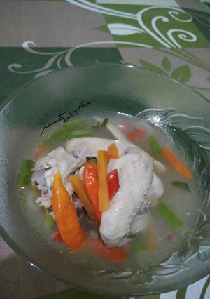 Foto resep Garang asem/ asem asem ayam simple no daun no santan