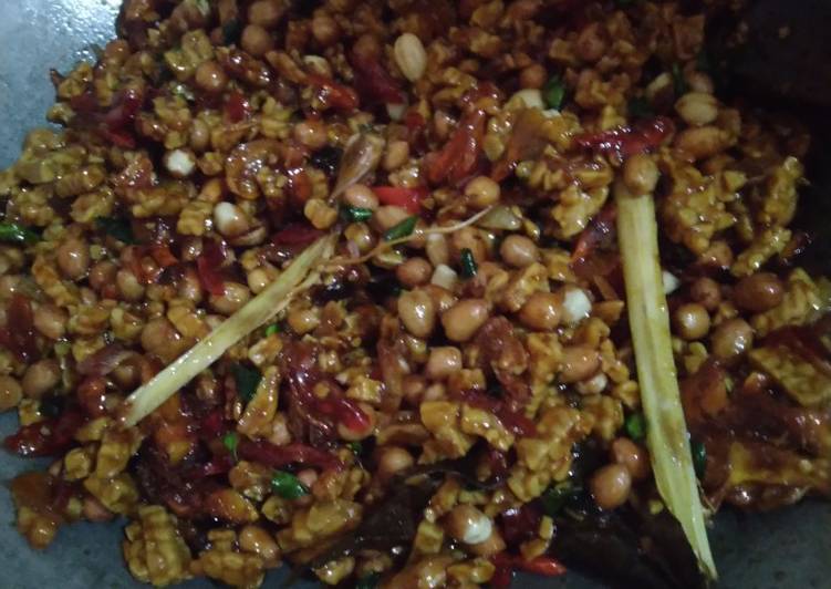 Resep Kering Tempe Kacang Pedas Manis Anti Gagal