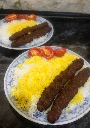 عکسی از دستور کباب کوبیده در فر