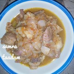 A picture of Meat peppered soup.
