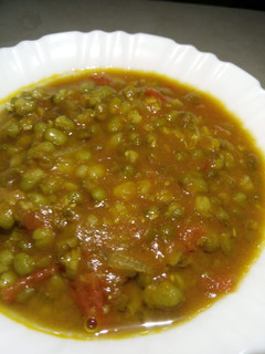 A picture of Green grams stew.
