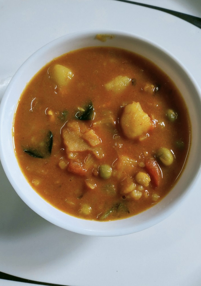 உருளைக்கிழங்கு மசாலா கிரேவி/ Potato gravy செய்முறை முக்கிய புகைப்படம்