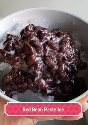 Foto resep Es Kacang Merah // Red Bean Paste