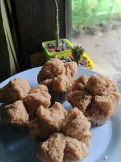 Foto resep Bolu kukus gula merah merekah