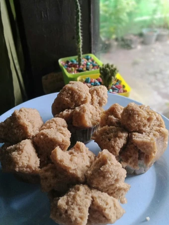 Langkah Mudah untuk Membikin Resep Bolu kukus gula merah merekah yang  Bikin Ketagihan Anti Ribet, Bikin Ngiler