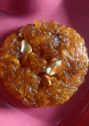 A picture of Kashi Halwa/White Pumpkin Halwa.
