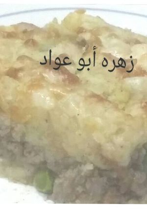 صورة لوصفة صينيه بطاطس بوري باللحمه المفرومه والشوفان