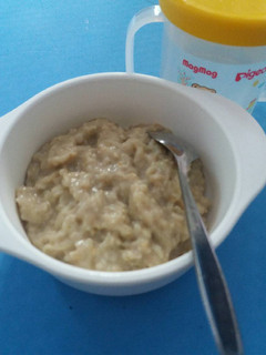 Foto resep Bubur Oatmeal Apel #menusarapan #day4/5- MPASI