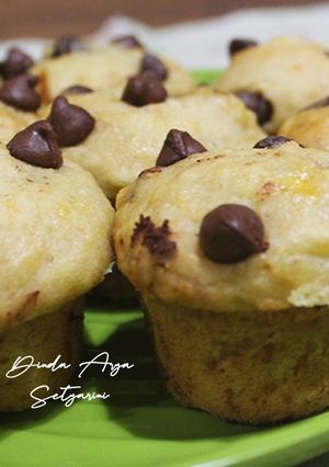 Foto resep Muffin Pisang Chocochips