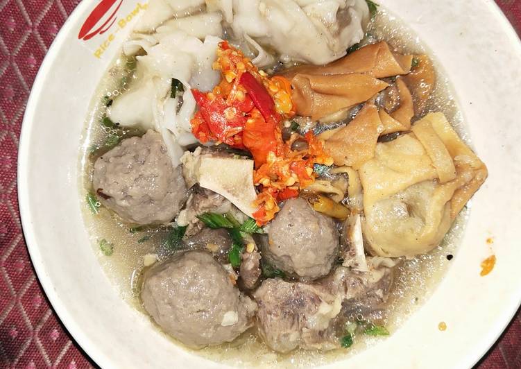 Bakso malang homemade