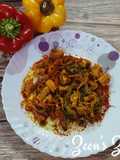 Baby Corn Capsicum Fry with Malai/Fresh Cream
