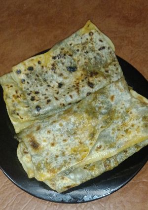 صورة لوصفة محاجب اكسبراس بالسبانخ 😋😋