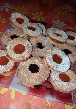 Lekváros piskóta karikák recept fotója
