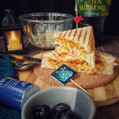 A picture of Pizza Sandwich.