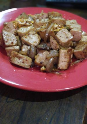 Foto resep Tahu tumis telur jamur saus tiram
