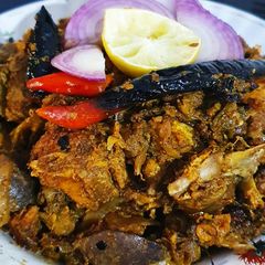 A picture of Chicken PatraPada.