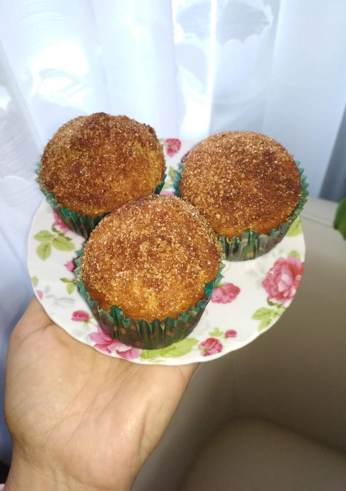 Kürtőskalács muffin recept fotója
