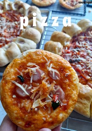 Foto resep Pizza lembut empuk &enak oven tangkring