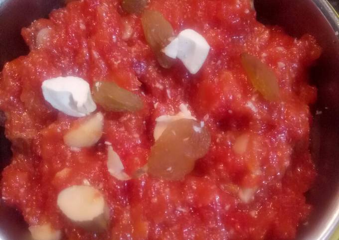 Gajar ka halwa in cooker